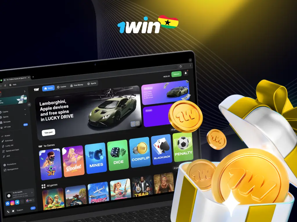 1win Welcome Bonus Ghana 2025 | Deposit Bonus Code